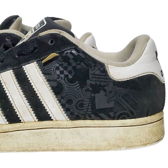 Adidas Y2K Shoes Kids 5.5 Originals Tapper Evolution Sneakers 3 Stripes Suede - Picture 4 of 14